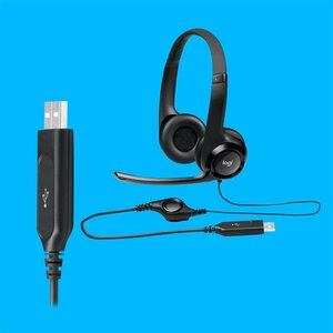 DIADEMA LOGITECH H390 USB CONTROL AUDIO INTEGRADO