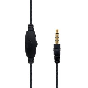 BROBOTIX DIADEMA AUDIFONO TIPO GAMER CON MICROFONO AJUSTABLE, ACOLCHADO EXTRA SUAVE - 1 Conector 3.5 mm para Microfono y A