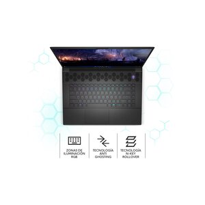 Laptop para videojuegos - Alienware m16 R2 40.6cm (16") - QHD+ - 240Hz - Intel Core Ultra 7 155H - 16GB - 1TB SSD - Españo