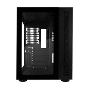 Game Factor CSG700 Gabinete para computadora gamer - ATX, ITX, EATX, Micro ATX Placa base admitida - Media torre - Vidrio 