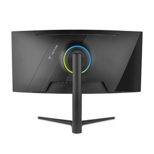 Monitor Gamer Curvo Yeyian Va 34 , 180hz, 1ms, 3440x1440 Wide Quad Hd, Luces Rgb, Hdmi 2.1, Displayport, Freesync, G-sync,