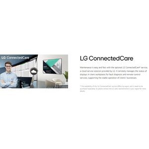 LG 4K UHD Signage 55" 3,840 × 2,160 500 nit 16 / 7
