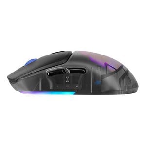 MOUSE GAME FACTOR MOW700 INALÁMBRICO CARCASAS INTERCAMBIABLES  2.4G BT  PIXART 3395 26