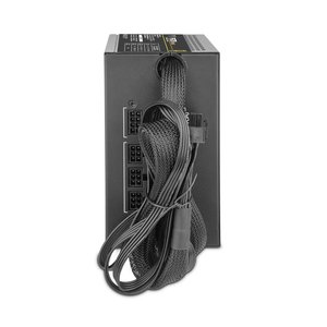 Fuente De Poder Yeyian Raiden 650w 80 Plus Gold Atx 140mm Semi Modular Pcie 6 Sat Molex Negro