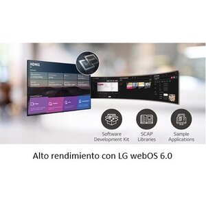 Pantalla LG Signage 86INC 4k 330 Nits 16/7 Hrs