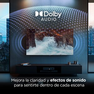 "PANTALLA TCL 43 INC QLED FLAT FHD GOOGLE TV DOLBY AUDIO 2X10W
"