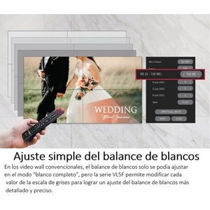 LG Videowall 55", 500 nits, Bezel 2.25mm, Operación 24/7, Panel Technology IPS
