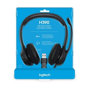 DIADEMA LOGITECH H390 USB CONTROL AUDIO INTEGRADO