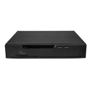 Kit De Camaras Qian Con NVR/ Disco Duro 1TB, Ip Bullet 5 Mp 30m Ir Para Interiores/exteriores Alámbrico 2560 X 1920 Pixele