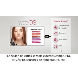 Pantalla LG Signage 86INC 4k 330 Nits 16/7 Hrs