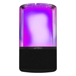 Bocina Portatil de ambientación Glee Pure AP70 Bluetooth 5.2 + 40W + Alimentación Tipo-C- Iluminacion de Efectos Batería R