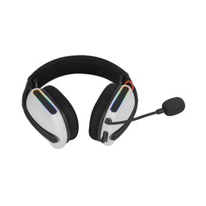 Audífonos Gamer Diadema Alambrica, Gaming Headset Gamer, Con Microfono Desmontable, Iluminación RGB, Usb Con Cable Trenzad
