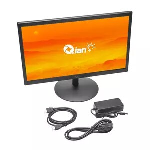 QIAN MONITOR LED HD 19.5" 1600X900, 16.7 MILLONES DE COLORES 60HZ,  VGA Y HDMI,MONTAJE VESA, RESPUESTA 5MS, 1 AÑO DE GARAN