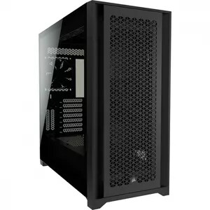 GABINETE CORSAIR ICUE 5000D RGB AIRFLOW MEDIA TORRE NEGRO TG ATX