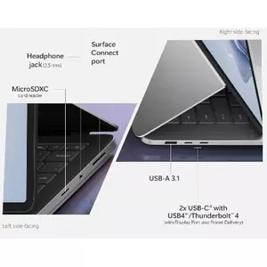 Computadora portátil 2 en 1 - Microsoft Surface Laptop Studio 2 36.6cm (14.4") Pantalla Táctil - 120Hz - Intel Core i7 - 3