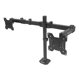 STYLOS SOPORTE DE MESA PARA 2 MONITORES/13" A 32"/METAL/NEGRO