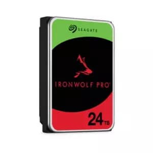 Disco Duro Interno 24TB 3.5" SATA 6Gb/s 7200RPM 512MB, bahías ilimitadas, Hot Plug 24x7, IronWolf Pro NAS Seagate
