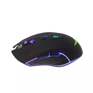 Mouse Gamer Naceb Horus LED Alambrico Optico 3200 DPI Negro
