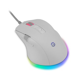 Mouse Gamer Getttech, Inalámbrico/alámbrico, Bluetooth, Usb, 6400dpi, Retroiluminación Rgb, Negro