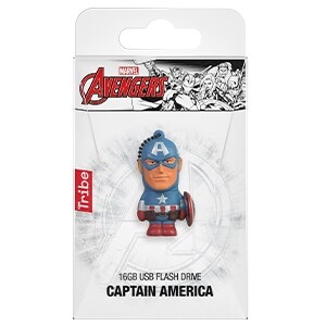 Unidad flash Manhattan - 32GB - USB 2.0 Tipe A - Azul, Rojo, Negro - 20MB/s Read Speed - 6MB/s Write Speed - 1