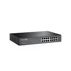 TP-Link switch no administrable de 16 puertos gigabit 10/100/1000.