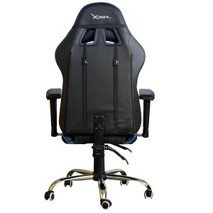 Sillón de Juego XZEAL XZ10 - Espuma, Acero, Metálico, Cloruro de Polivinilo (PVC) - Negro, Azul