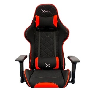 Sillón de Juego XZEAL XZ25 - Espuma, Metálico, Acero - Rojo