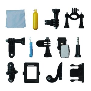 Videocámara digital Stylos - 5.1cm (2") - LCD - H52 - Full HD - Negro - 16:9 - 12Megapíxel Vídeo - microSD - LAN inalámbrica