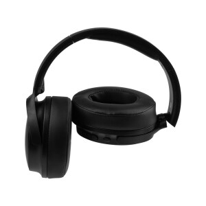 DIADEMA VORAGO HPB-401 BLUETOOTH 5.0 / MICRO SD / 3.5MM NEGRO
