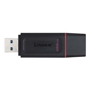USB 3.2 MEMORIA KINGSTON 256GB GEN1 DT EXODIA (NEGRA)