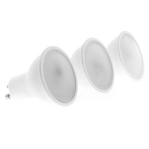 Nexxt Home Foco Inteligente con LED de color blanco regulable 3 PACK Luz cálida/Blanca fría. Control por voz (se requiere 