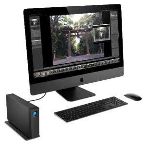 Disco Duro Externo Escritorio 8TB USB 3.1 Type USB-C, 7200RPM LaCie d2 Professional, Windows & Mac, Carcasa de aluminio Ne