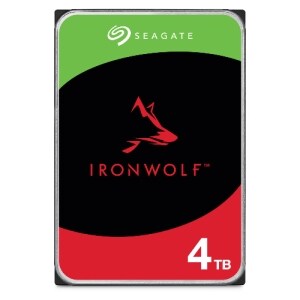 Disco Duro Interno 4TB 3.5" SATA 6Gb/s 5400RPM 256MB, para NAS de 1-8 bahías, Hot Plug 24x7, 3 años de garantía, IronWolf 