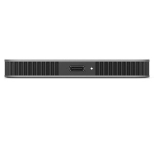 Disco Duro Externo Portatil 2TB USB 3.2 Type USB-C, LaCie Mobile Drive, s Windows & macOS , Plateado Luna 2 Años de Garant