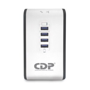 Regulador de Voltaje R2CU-AVR 1008, 1000VA/500W. Monofásico, Voltaje nominal de 120VCA, Rango de frecuencia 50/60Hz, 8 con