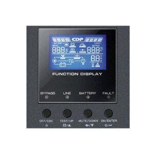 No-Break UPO22-6 AX, 6000 VA, 6000 Watts, con block de terminales. Voltaje de entrada de 220 VAC, 3 hilos (F, F, T). Volta