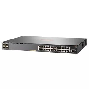  SWITCH 2930F - 24 PUERTOS [ 1GbE ]/ PoE+ [ 370W ]/ 4 PUERTOS SFP [ 1 GbE ]/ CAPA 3