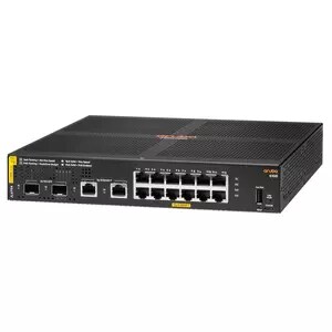 SWITCH 6100 - 12 PUERTOS [ 1 GbE ]/ 2 PUERTOS SFP+ [ 10 GbE ] / PoE [ 197W ]/ CAPA 2