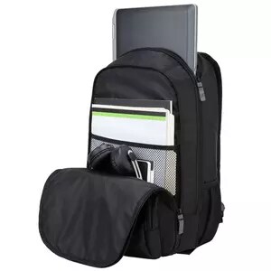 Estuche de transporte Targus Groove (Mochila) para 43.2cm (17") Portátil - Negro - Correa de Hombro