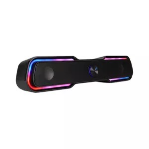 BOCINA START THE GAME BSP-350 BLUETOOTH/3.5MM, USB, ILUMINACIÓN RGB, NEGRO