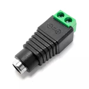 Adaptador de Alimentación de energia para camaras, Tipo Hembra