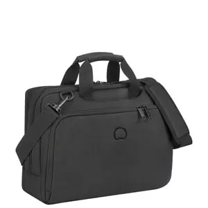 DELSEY MALETIN 15.6 PULG ESPLAN ADE 2C SATCHEL NEGRO