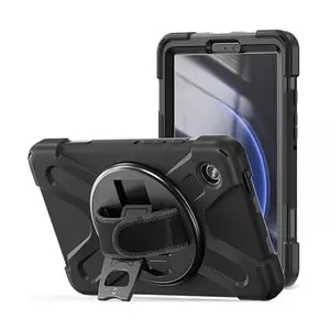 BROBOTIX FUNDA DE USO RUDO PARA TABLETA SAMSUNG® GALAXY TAB A9 DE 8.7" (SM-X110/X115/X117). INCLUYE: CORREA DE HOMBRO DESM