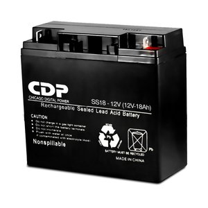 CDP Batería - Ácido de plomo sellado (VRLA) - Batería Recargable - Tamańo de la batería original - 12 V - 18000mAh Shelf Life