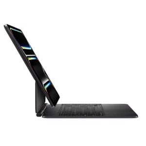 Estuche de teclado/cubierta Apple Magic para 33cm (13") iPad Pro 13 (2024) Tableta - Inglés (EEUU) Teclado - Negro - Alumi