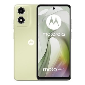 SMARTPHONE MOTOROLA e14, PANTALLA 6.6", 64 GB interna 2 GB RAM, Cámara principal 13MP, Cámara Frontal 5 MP, 5000 mAh, VERDE
