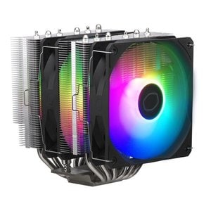 DISIPADOR COOLER MASTER HYPER 620S ARGB DUAL TORRE 120MM NEGRO
