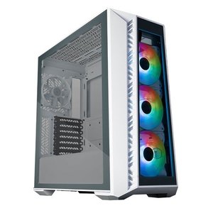 GABINETE COOLER MASTER MASTER BOX MB520 BLANCO MEDIATORRE ARGB