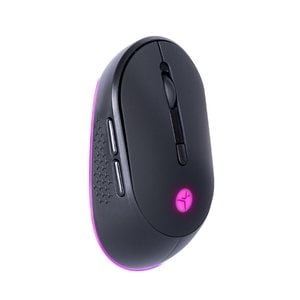 MOUSE THUNDER INALAMBRICO RECARGABLE, BLUETOOTH, DPI: 1200, 2400, 3200, CAMBIO DE LUZ RGB Y NAVEGACION 
