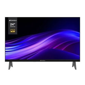 Pantalla 24", DLED, HD (1,366x768), 60 Hz, NTSC/ATSC, WebOS, 1 entrada RF, 3 HDMI, 2 USB, 1 salida de audio optica, 1 Ethe